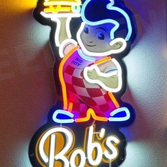 BOBS NEON LED SIGN - Picture 3 of 4
